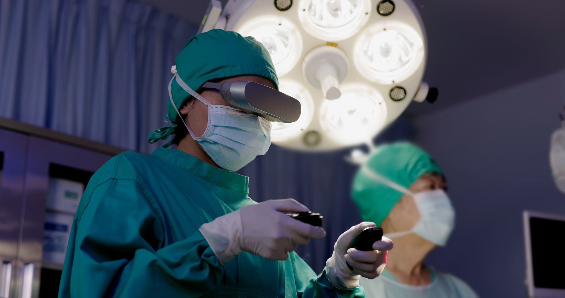 surgeons in hospital operating room
